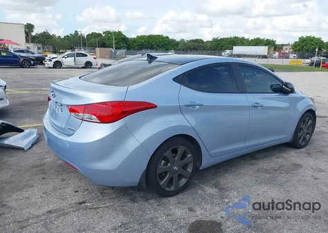 2012 Hyundai Elantra Gls/Limited z USA, uszkodzony, nr VIN KMHDH4AE6CU470053
